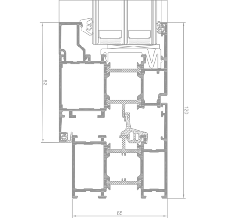 Rosinpol Aliplast Imperial Aluminum Window System
