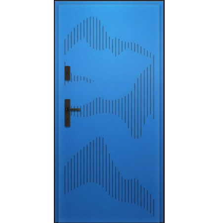 WIKĘD 3D01 3D Contour Exterior Entrance Door