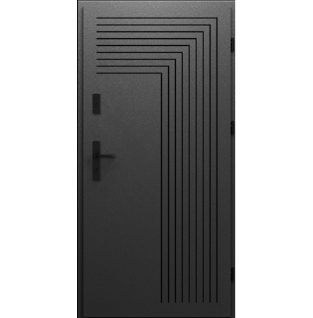 WIKĘD 3D02 3D Contour Exterior Entrance Door