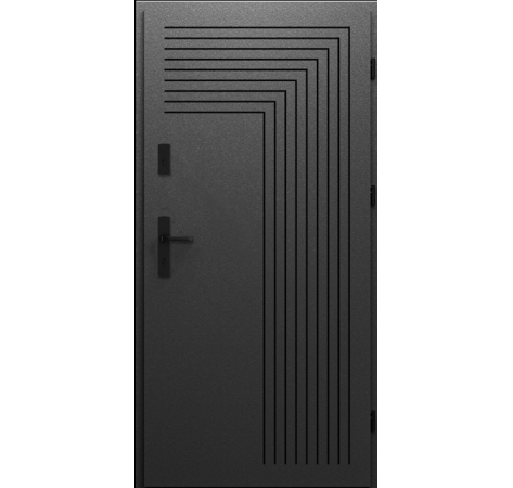 WIKĘD 3D02 3D Contour Exterior Entrance Door