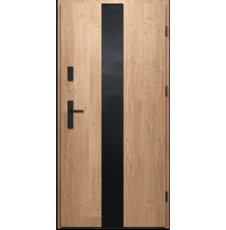 WIKĘD GF01 Glass Front Exterior Entrance Door