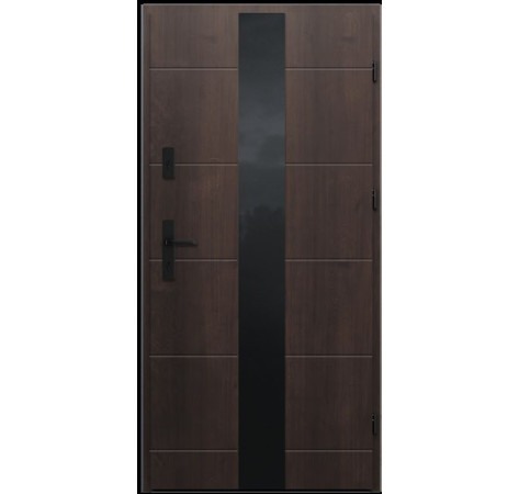 WIKĘD GF02 Glass Front Exterior Entrance Door