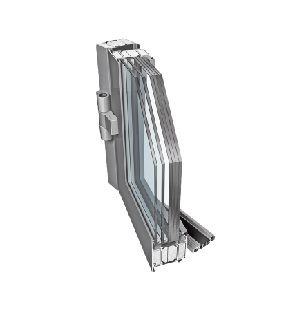 WIKĘD Procural PE78EI EI60 Exterior Fire-Rated Aluminum Door System