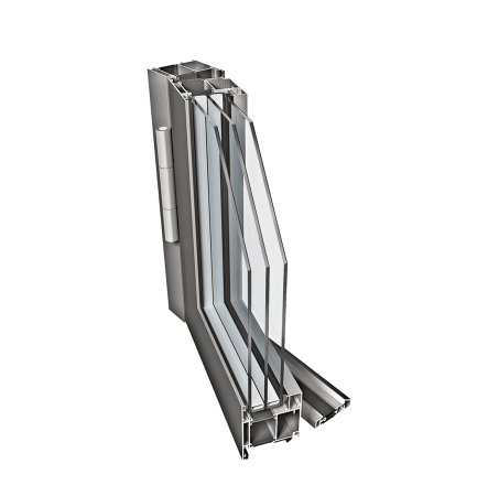 Aluminum door system — WIKĘD supplied door system