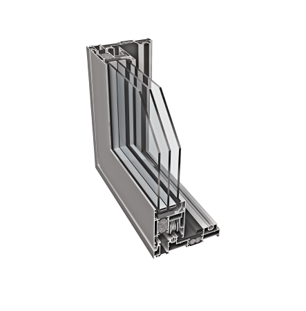 Aluminum lift-and-slide door system — WIKĘD supplied door system