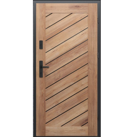 WIKĘD WL01 Rustik / Woodline Exterior Entrance Door