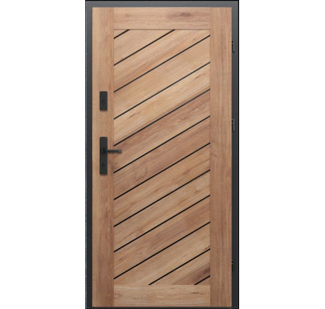 WIKĘD WL01 Rustik / Woodline Exterior Entrance Door