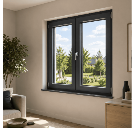 Rosinpol Aliplast Genesis 90 Aluminum Window System