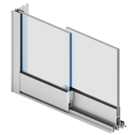 Slide Glass door system