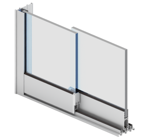 Slide Glass door system